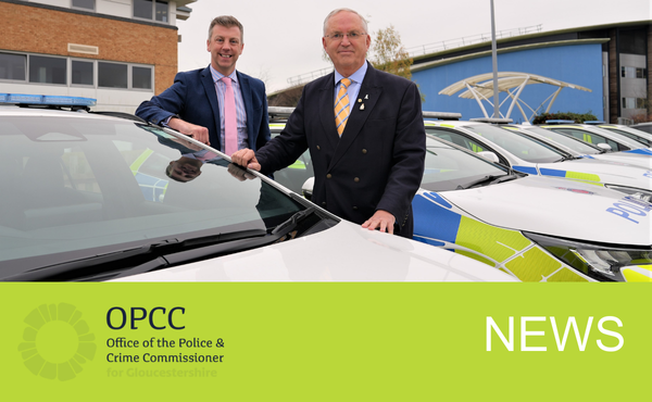 PCC and Deputy with police car
