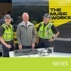 PCC stood with two PCs behind DJ decks