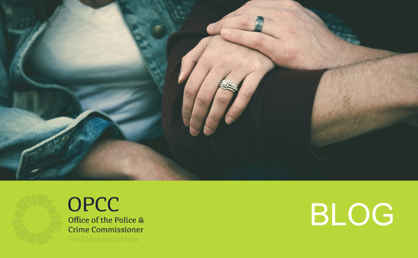 Hands and blog banner